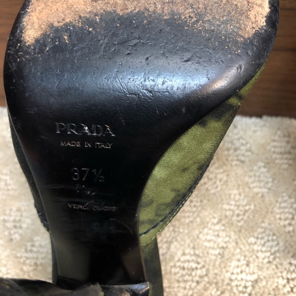 Prada Neoprene Tie Dye Heels - Picture 11 of 11